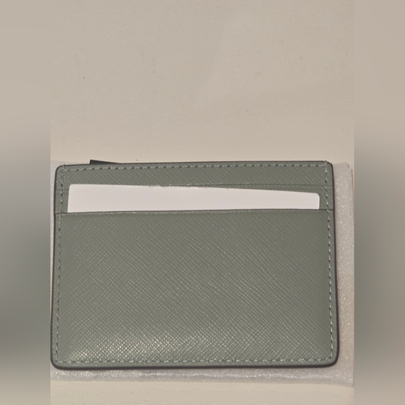 NWT Kate Spade Green Card Holder - Picture 3 of 4